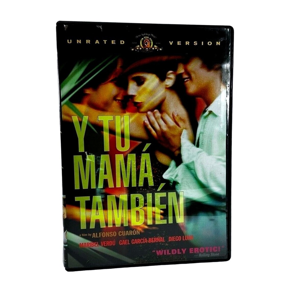 Y Tu Mama Tambien DVD‎ Unrated Version Alfonso Cuaron Gael Garcia Bernal 2002